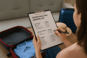 出國行李清單excel